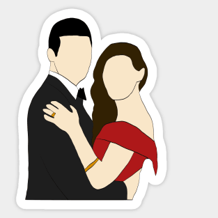 haylijah dancing season 3 hayley and elijah the originals Sticker